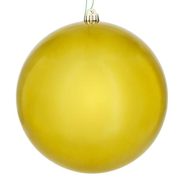 10" Medallion Candy Ball Christmas Ornament