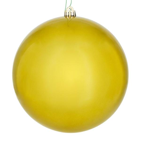 12" Medallion Candy Ball Christmas Ornament