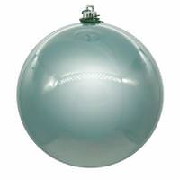 Vickerman 2.8" Gray Mint Shiny Chrome Ball Christmas Ornament (12 Pack)