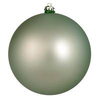Vickerman 3" Gray Mint Matte Ball Christmas Ornament (12 Pack)