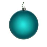 Vickerman 8" Dark Teal Candy Ball Christmas Ornament