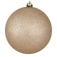 Vickerman 3" Oat Glitter Ball Christmas Ornament (12 Pack)