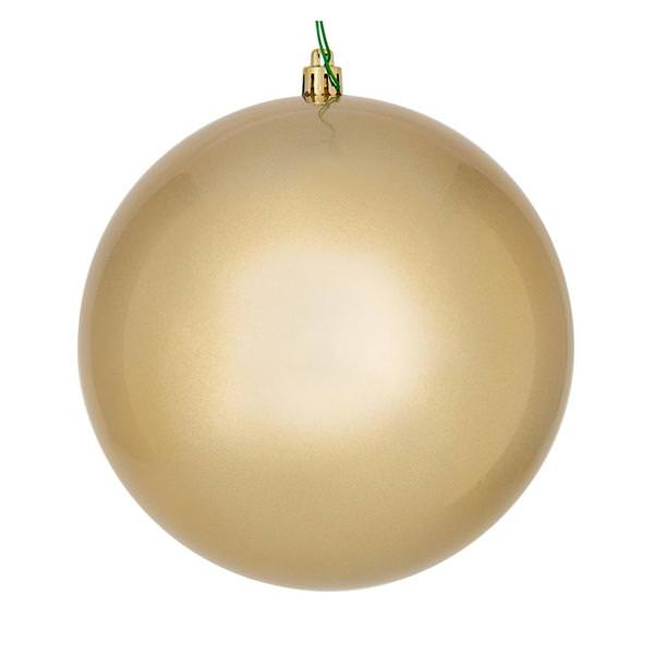 6" Oat Candy Ball Christmas Ornament (4 Pack)