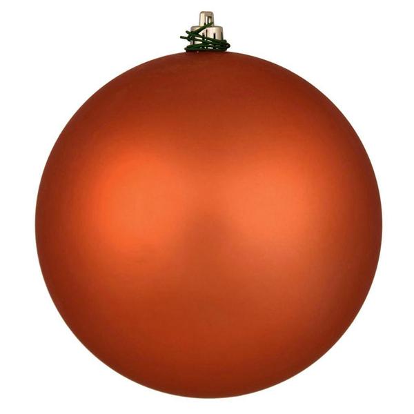4" Bittersweet Matte Ball Christmas Ornament (6 Pack)