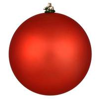 View 4" Bittersweet Matte Ball Christmas Ornament (6 Pack)