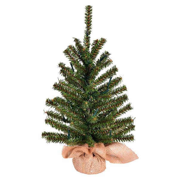 18" x 12" Artificial Wolf Creek Pine Unlit Artificial Christmas Tree