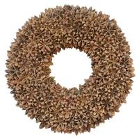 Vickerman 25" Artificial Natural Amazonian Flower Christmas Wreath