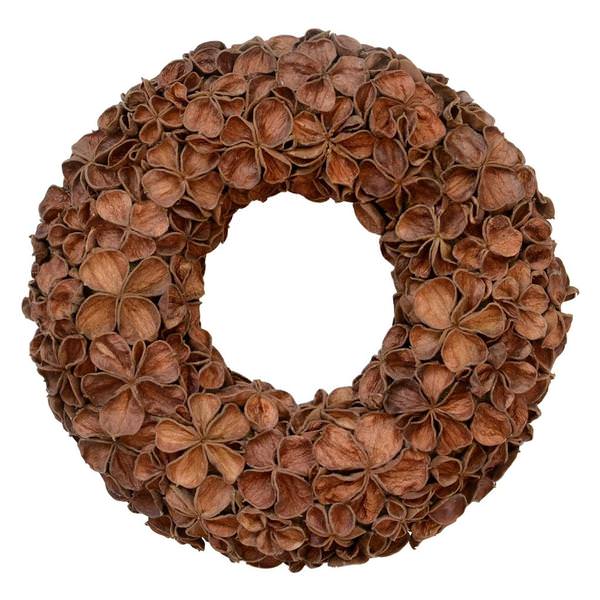 25" Natural Land Lotus Wreath
