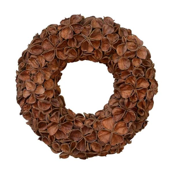 20" Natural Land Lotus Christmas Wreath
