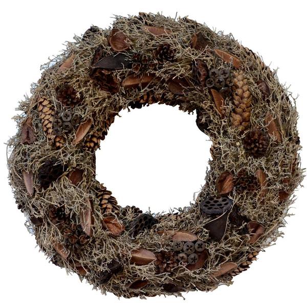 25" Natural Mixed Christmas Wreath