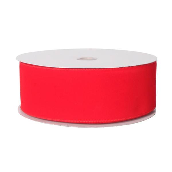 3" x 150' Red Velvet Outdoor Ribbon Christmas Decoration