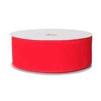 Vickerman 3" x 150' Red Velvet Outdoor Ribbon Christmas Decoration