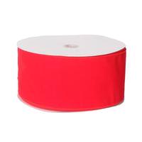Vickerman 4"x150' Red Velvet Outdoor Ribbon Christmas Decoration