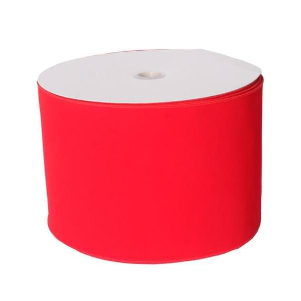 6" x 50Yd Red Velvet Outdoor Ribbon