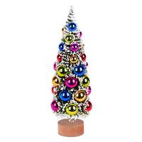 Vickerman 12" Frosted Green Pine Artificial Christmas Tree