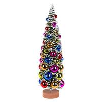 View 18" Frosted Green Pine Artificial Christmas Tree