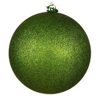Vickerman 4" Juniper Candy Ball Christmas Ornament (4 Pack)