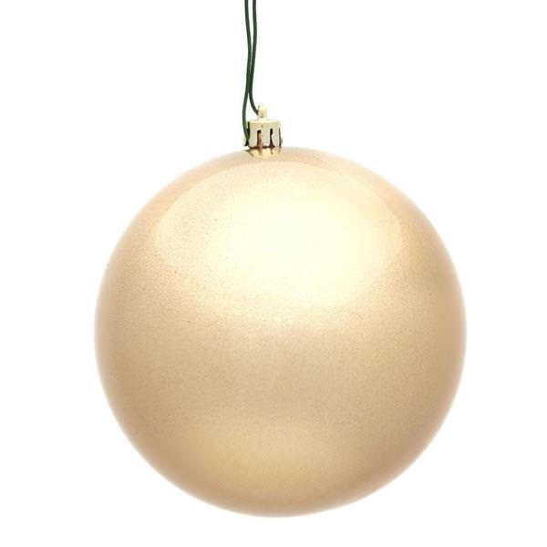 4.8" Oat Candy Ball Christmas Ornament (4 Pack)