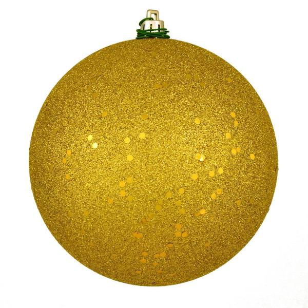 4.8" Medallion - Sequin - Ball Christmas Ornament (4 Pack)