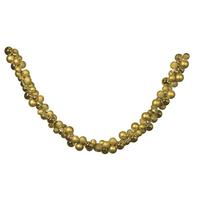 Vickerman 7' Gold Pom Pom Garland