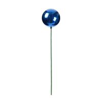 Vickerman 18" x 4" Midnight Blue Mercury Ball Christmas Ornament (6 Pack)