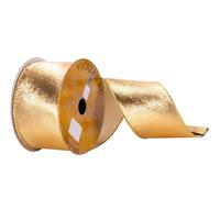 View 2.5" x 10Yd Gold Ribbon