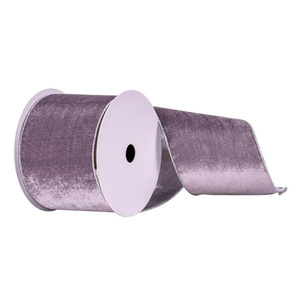 4" x 10yd Silver Ribbon