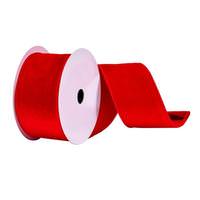 View 2.5" x 10Yd Red Velvet Ribbon