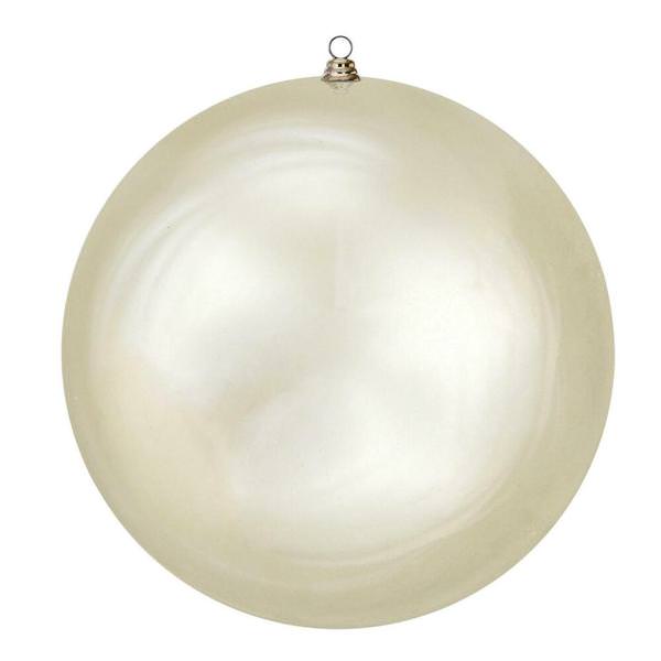 20" Champagne Shiny Giant Ball Ornament