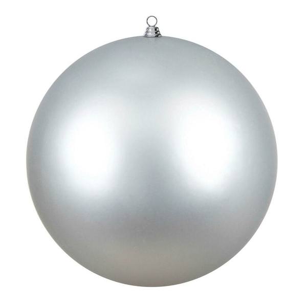 20" Silver Shiny Giant Ball Ornament
