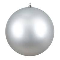 Vickerman 24" Silver Shiny Giant Ball Ornament