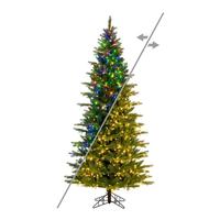 Vickerman 4.5' x 30" Artificial Balsam Spruce 450 Color Changing LED Lights