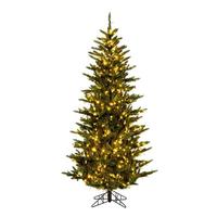 Vickerman 6.5' x 46" Artificial Natural Fraser Tree 1,000 Color Changing LED Lights