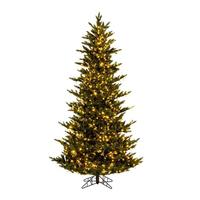 Vickerman 7.5' x 54" Artificial Natural Fraser Fir 1800 Color Changing Lights