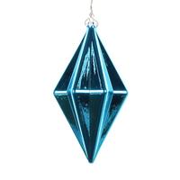 Vickerman 5.5" Turquoise Shiny Finial Ornament (4 pack)