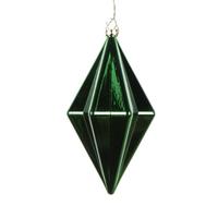 Vickerman 5.5" Emerald Shiny Finial Ornament (4 pack)