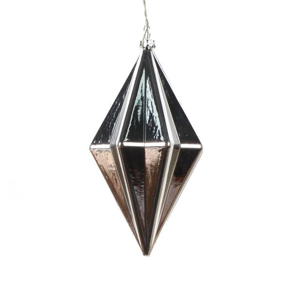 5.5" Pewter Shiny Finial Ornament (4 pack)