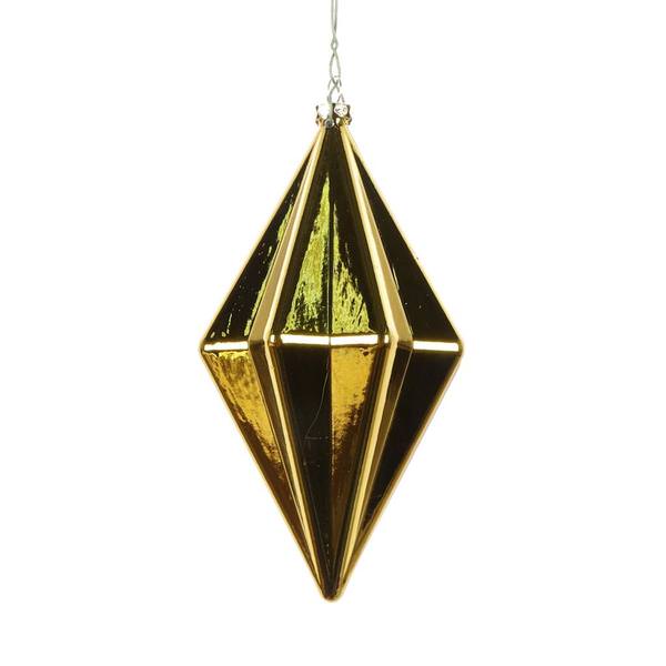 5.5" Olive Matte Finial Ornament (4 pack)