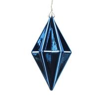Vickerman 5.5" Midnight Blue Matte Finial Ornament (4 pack)