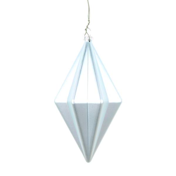 5.5" Frosty Mint Matte Finial Ornament (4 pack)