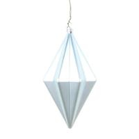 View 5.5" Frosty Mint Matte Finial Ornament (4 pack)