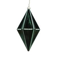 Vickerman 5.5" Midnight Green Matte Finial Ornament (4 pack)