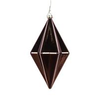 Vickerman 5.5" Mocha Matte Finial Ornament (4 pack)