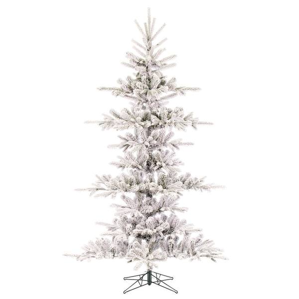 7.5' x 57" Artificial Flocked Yukon Display Unlit