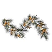 Vickerman 6'x16" Artificial Gold/Silver 30 Tips Unlit