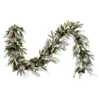 Vickerman 72" Artificial Cedar Garland Unlit