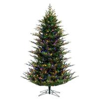 Vickerman 10' x 68" Artificial North Shore Fraser 1300 Multi-Color LED Lights