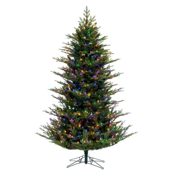 12' x 72" Artificial North Shore Fraser Fir 1,900 Multi-Colored Lights