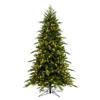 Vickerman 12' x 72" Artificial Kingston Fraser Fir 1,500 Warm White Lights