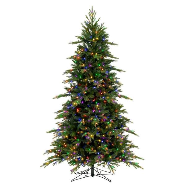 12' x 72" Artificial Kingston Fraser Fir 1,500 Multi-Colored Lights